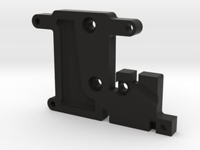 Axial Ryft Adapter Plate for 3 Gear Transmission in Black Natural Versatile Plastic
