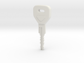 Resident Evil 4 Jet-Ski Key in White Natural Versatile Plastic