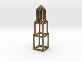 Domtoren pendant in Natural Bronze