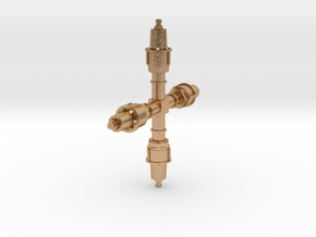 Consolidated 2 1/2" Safety Pop Valves (4) in Natural Bronze: 1:20