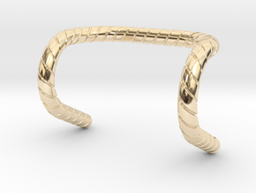 Detour Handlebar Necklace in 14K Yellow Gold