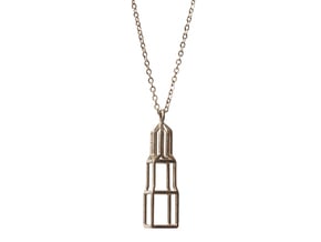 Domtoren Pendant (Small) in Polished Silver