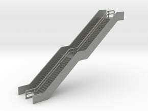 N Scale Station Stairs H55mm in Gray PA12