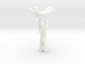 Dirty Dancing - Patrick & Jennifer in White Processed Versatile Plastic