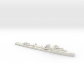 Soviet Project 7 Gnevny class destroyer 1:300 WW2 in White Natural Versatile Plastic