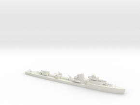 Soviet Project 7 Gnevny class destroyer 1:250 WW2 in White Natural Versatile Plastic