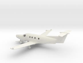 Pilatus PC-12 in White Natural Versatile Plastic: 1:72
