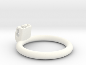 Cherry Keeper Ring G2 - 54mm Flat +1° in White Processed Versatile Plastic