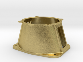 1.6" scale SW Pyle Headlight Housing in Natural Brass