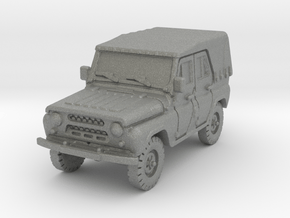 UAZ-469B late (closed) 1/100 in Gray PA12