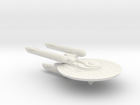 3125 Scale Federation New Command Cruiser (NCC) in White Natural Versatile Plastic