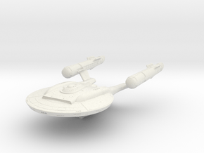 Federation Enterprise class NX07  Cruiser in White Natural Versatile Plastic