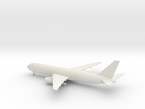 Boeing 767-300ER in White Natural Versatile Plastic: 1:600