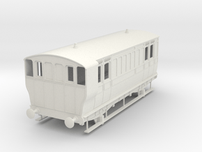 o-30-ger-mslr-4w-brake-coach-no1-1 in White Natural Versatile Plastic