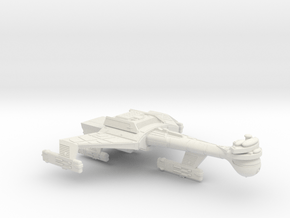 3788 Scale Klingon WC10K Refitted Battleship WEM in White Natural Versatile Plastic
