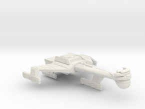 3125 Scale Klingon WC10K Refitted Battleship WEM in White Natural Versatile Plastic