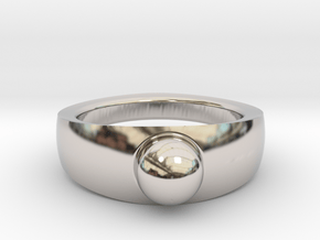 The Bezos Earth ring in Platinum: 10 / 61.5