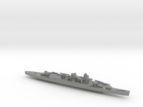 IJN Mogami cruiser 1:1400 WW2 Sprue Ed 2 in Gray PA12