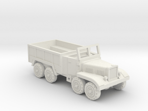 Einheits-Diesel LKW 8X8 1/120 in White Natural Versatile Plastic