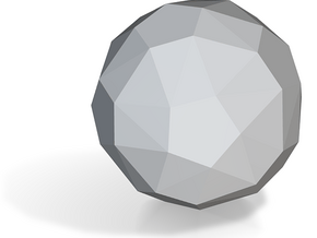 27. Biscribed Snub Dodecahedron (Laevo) - 1in in Tan Fine Detail Plastic