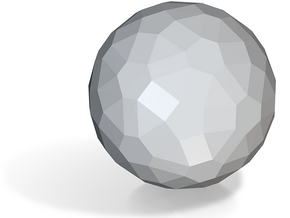 28. Biscribed Snub Truncated Icosahedron - 1in in Tan Fine Detail Plastic