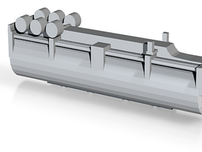 T gauge Trailor-14 Oil Tanker Long  in Tan Fine Detail Plastic