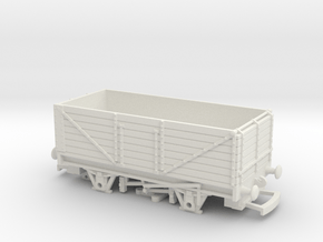 HO/OO scale 7-plank wagon v1 Bachmann in White Natural Versatile Plastic