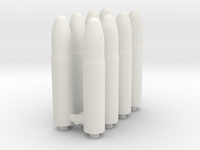 UGM-96 Trident I C4 SLBM in White Natural Versatile Plastic: 1:500