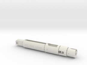 89Sabers Dooku V2 GHV3 Chassis in White Natural Versatile Plastic