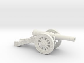 cannon 20mm heavy medieval in White Natural Versatile Plastic