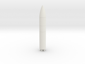 UGM-27 Polaris A3 SLBM in White Natural Versatile Plastic: 1:200