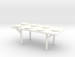 Lost in Space - Campsite Table - 1.24 in White Processed Versatile Plastic