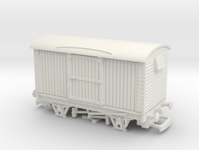 HO/OO LNER 12-ton Van v1 Bachmann in White Natural Versatile Plastic