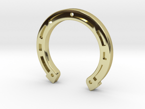 Horseshoe for luck Ring in 18K Yellow Gold: 7.5 / 55.5