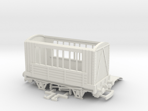 HO/OO scale Poultry Wagon Bachmann in White Natural Versatile Plastic