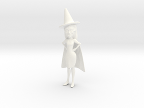 Bewitched - Samantha Standing in White Processed Versatile Plastic