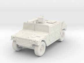 Humvee Early MG 1/87 in White Natural Versatile Plastic
