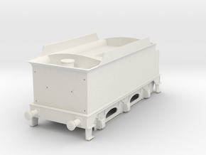 b-43-gcr-j10-loco-small-tender in White Natural Versatile Plastic