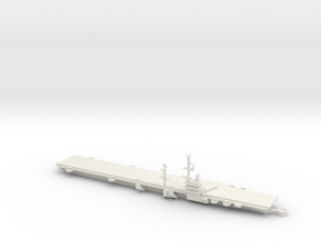 1/600 Scale USS Bataan CVL 29 1953 Upper Decks in White Natural Versatile Plastic