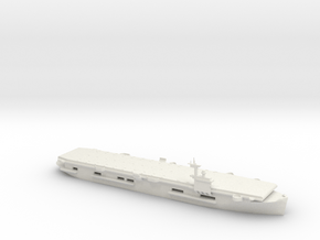 1/600 Scale HMS Battler D-18 Bogue Class CVE in White Natural Versatile Plastic