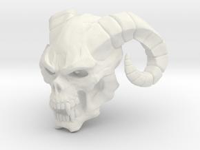 Skelegod Undead Minion Head (Origins) in White Natural Versatile Plastic