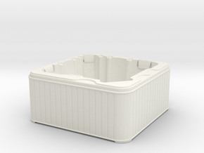 Jacuzzi Hot Tub 1/100 in White Natural Versatile Plastic