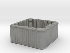 Jacuzzi Hot Tub 1/72 in Gray PA12