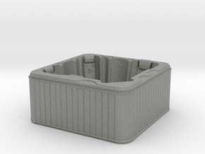 Jacuzzi Hot Tub 1/43 in Gray PA12