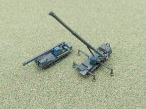 Russian KGS 25 Crane on MT-T Tractor 1/285 in Smooth Fine Detail Plastic