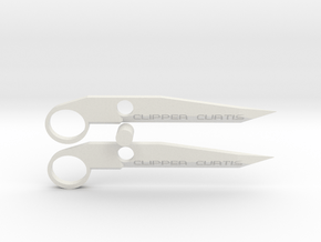 clipper curtis Cutters X Series(Or Toko Cosplay) in White Natural Versatile Plastic
