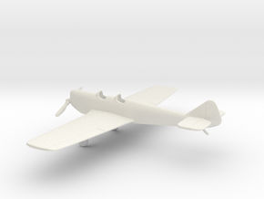 Miles M.2 Hawk Trainer in White Natural Versatile Plastic: 1:64 - S