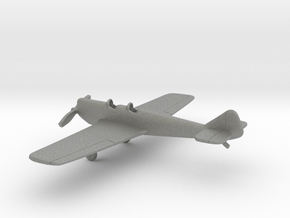 Miles M.2 Hawk Trainer in Gray PA12: 1:100