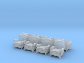 ArmChair 03.1:87 Scale (HO) in Smooth Fine Detail Plastic