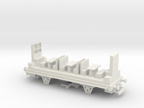 HO/OO Celebration Coach Chassis Bachmann in White Natural Versatile Plastic